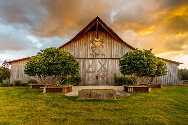 Florida Wedding Barn — timber frame event barn, Ocala, Florida