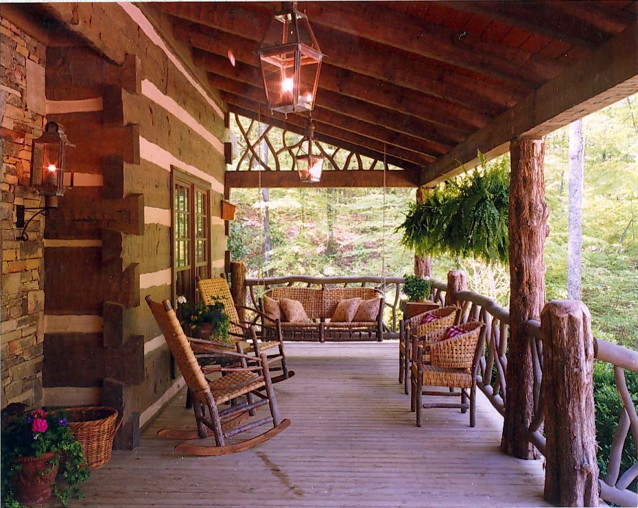 Jones Timberlake® — mountain-laurel porch