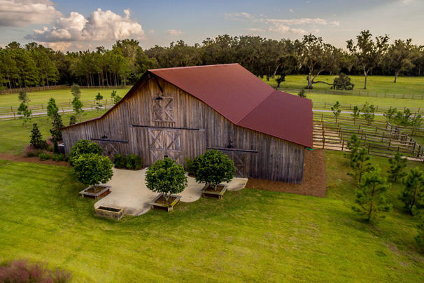 Florida Wedding Barn — timber frame event barn, Ocala, Florida