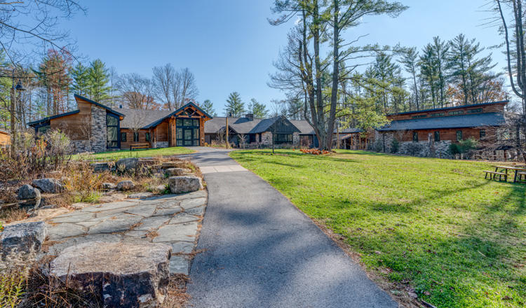 Shaver's Creek Environmental Center — mass timber & SIP field laboratory for Penn State, Petersburg, Pennsylvania