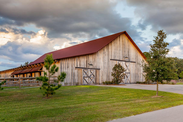 Florida Wedding Barn — timber frame event barn, Ocala, Florida