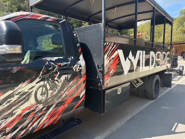 WildSide Adventure Park — heavy timber structures, East Tennessee