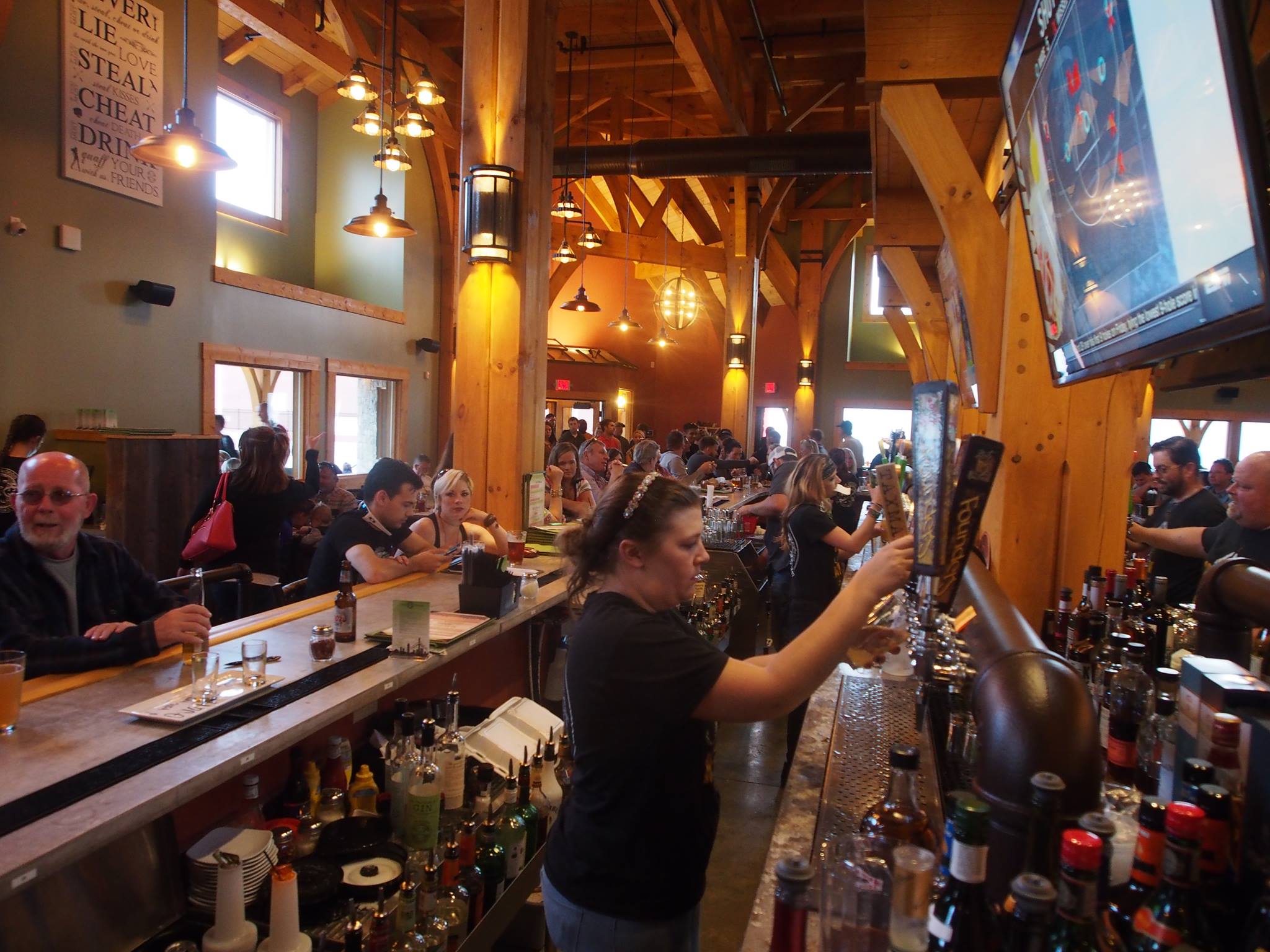 Big Woods Speedway — a full bar on opening weekend