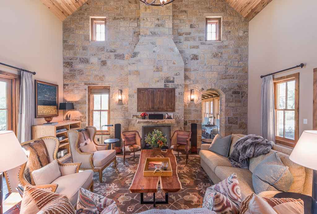Boot Ranch Texas — log and heavy-timber home in the Hill Country, Fredericksburg, Texas