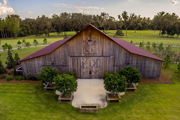 Florida Wedding Barn — timber frame event barn, Ocala, Florida