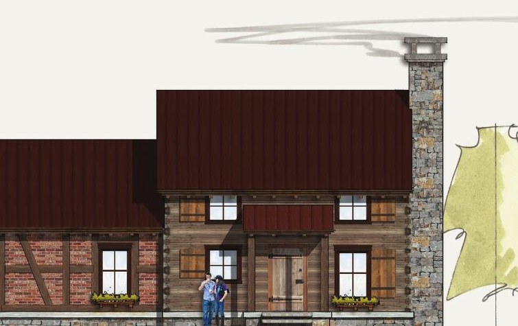 Middleburg elevation rendering
