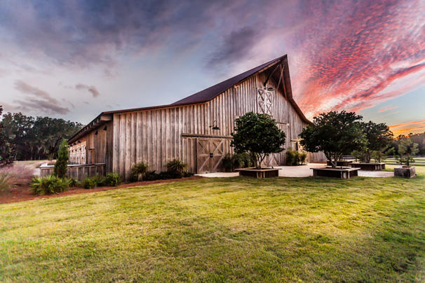 Florida Wedding Barn — timber frame event barn, Ocala, Florida