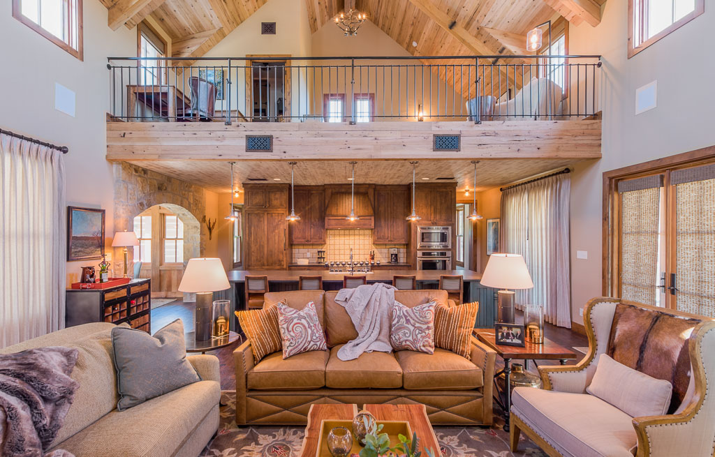 Boot Ranch Texas — log and heavy-timber home in the Hill Country, Fredericksburg, Texas