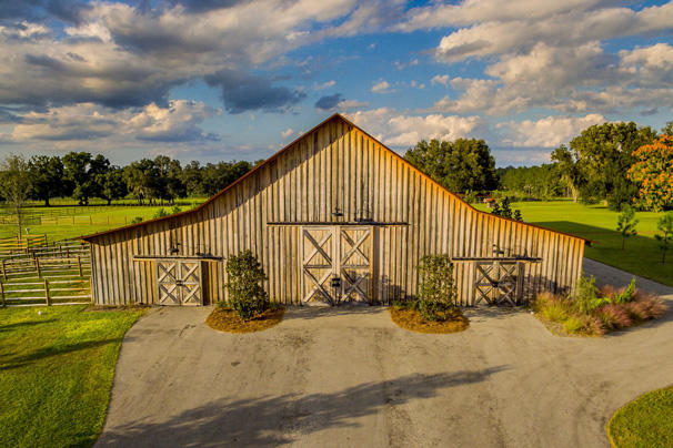Florida Wedding Barn — timber frame event barn, Ocala, Florida