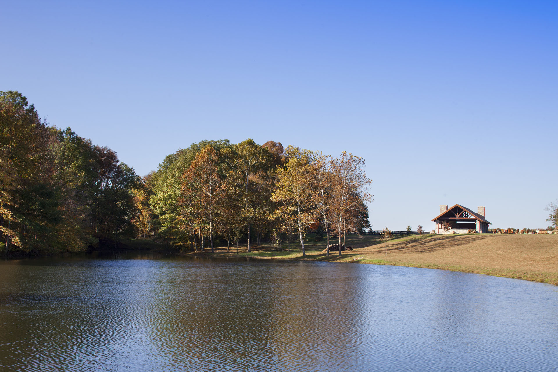 The Thompson Pavilion — Paris, Illinois · a returning-client timber frame pavilion by Hearthstone