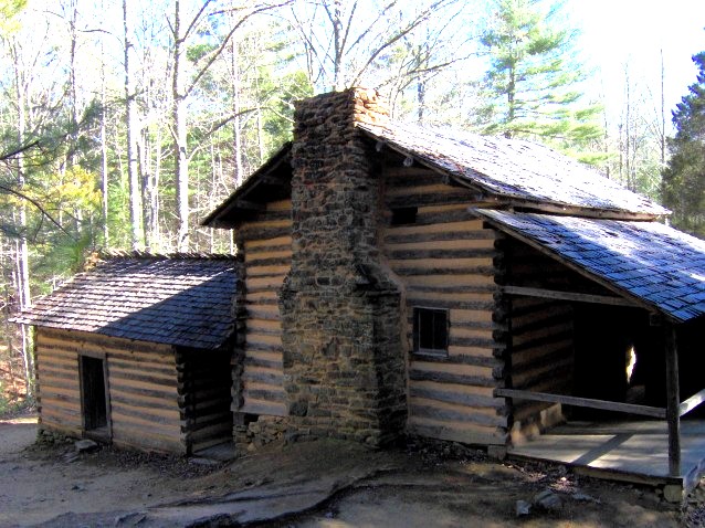 Elijah Oliver Place — historic Appalachian log cabin