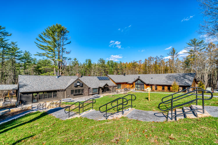 Shaver's Creek Environmental Center — mass timber & SIP field laboratory for Penn State, Petersburg, Pennsylvania