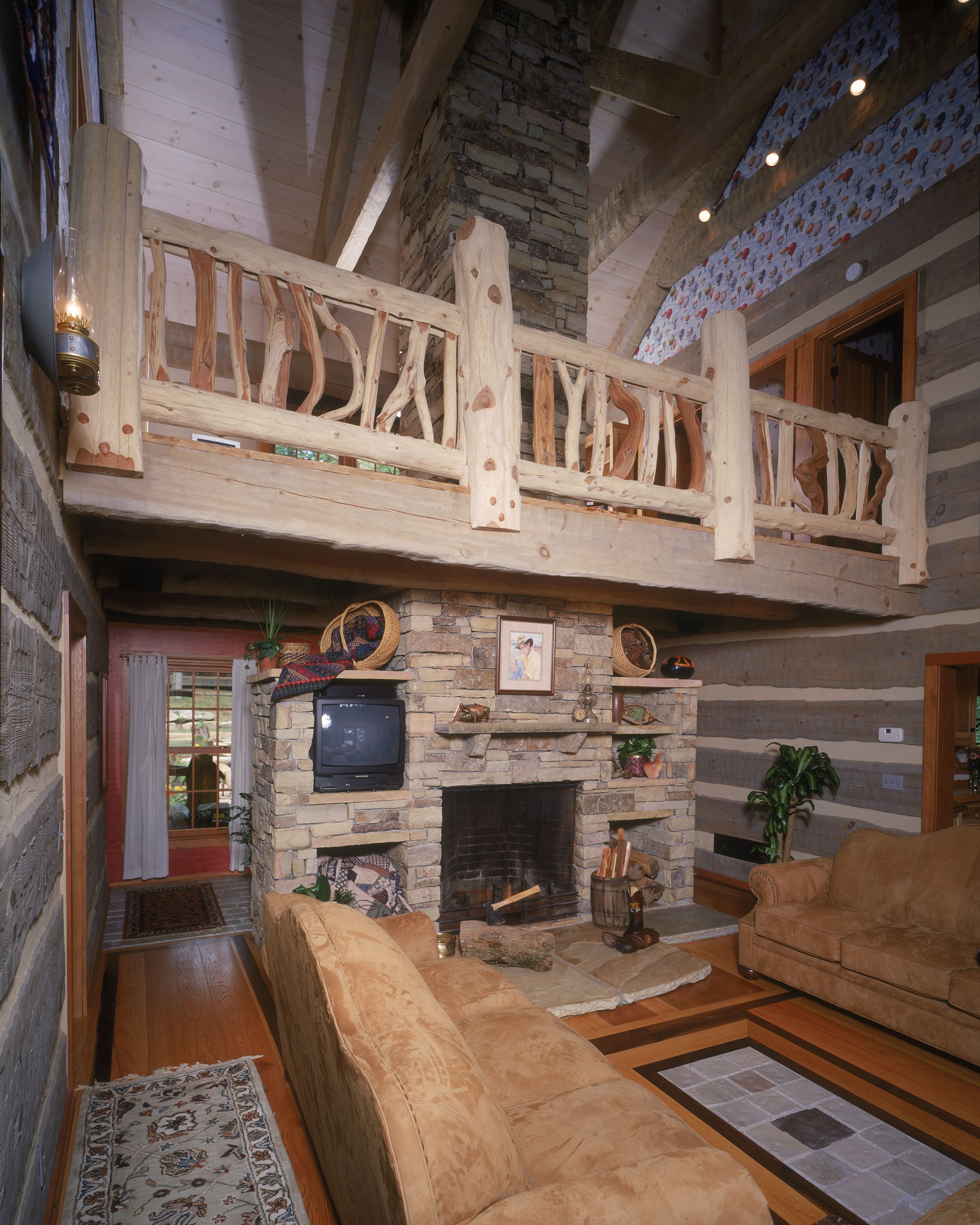 Hickory Ridge — Randy Giles's own Bob Timberlake log home in Dandridge, Tennessee