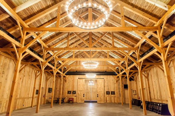 Florida Wedding Barn — timber frame event barn, Ocala, Florida