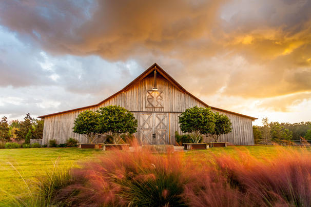 Florida Wedding Barn — timber frame event barn, Ocala, Florida