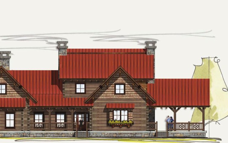 Carolina elevation rendering