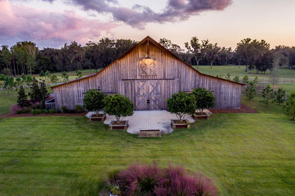 Florida Wedding Barn — timber frame event barn, Ocala, Florida