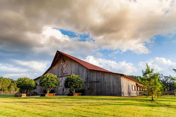 Florida Wedding Barn — timber frame event barn, Ocala, Florida