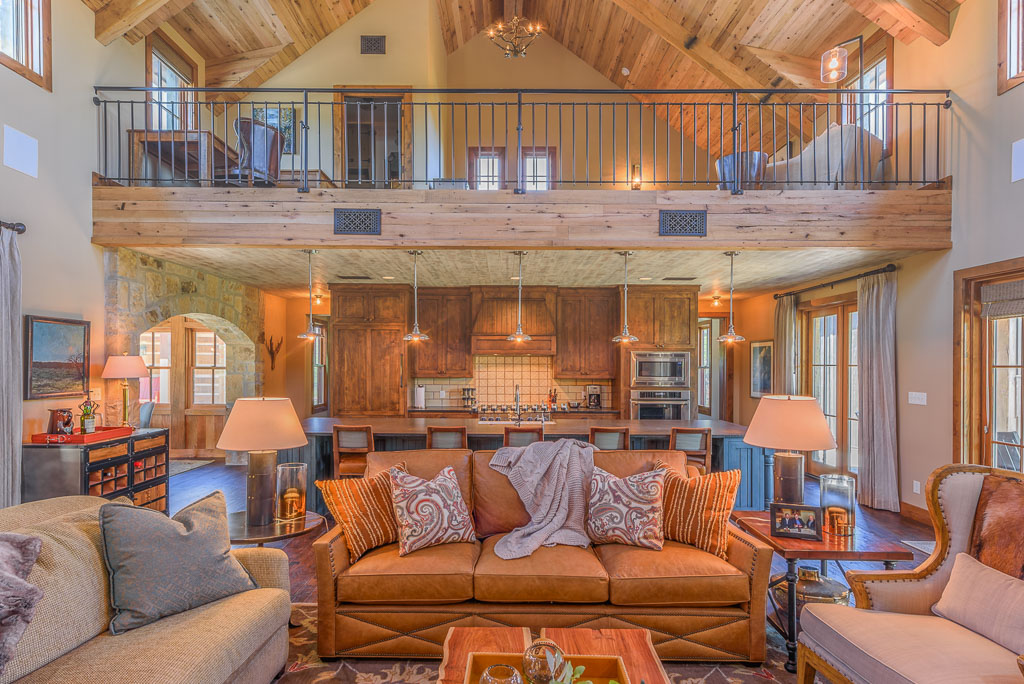 Boot Ranch Texas — log and heavy-timber home in the Hill Country, Fredericksburg, Texas