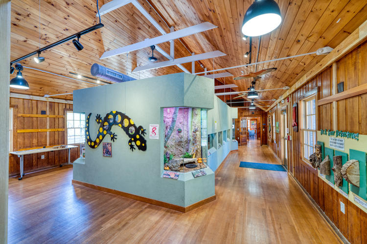 Shaver's Creek Environmental Center — mass timber & SIP field laboratory for Penn State, Petersburg, Pennsylvania