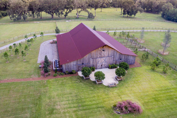 Florida Wedding Barn — timber frame event barn, Ocala, Florida