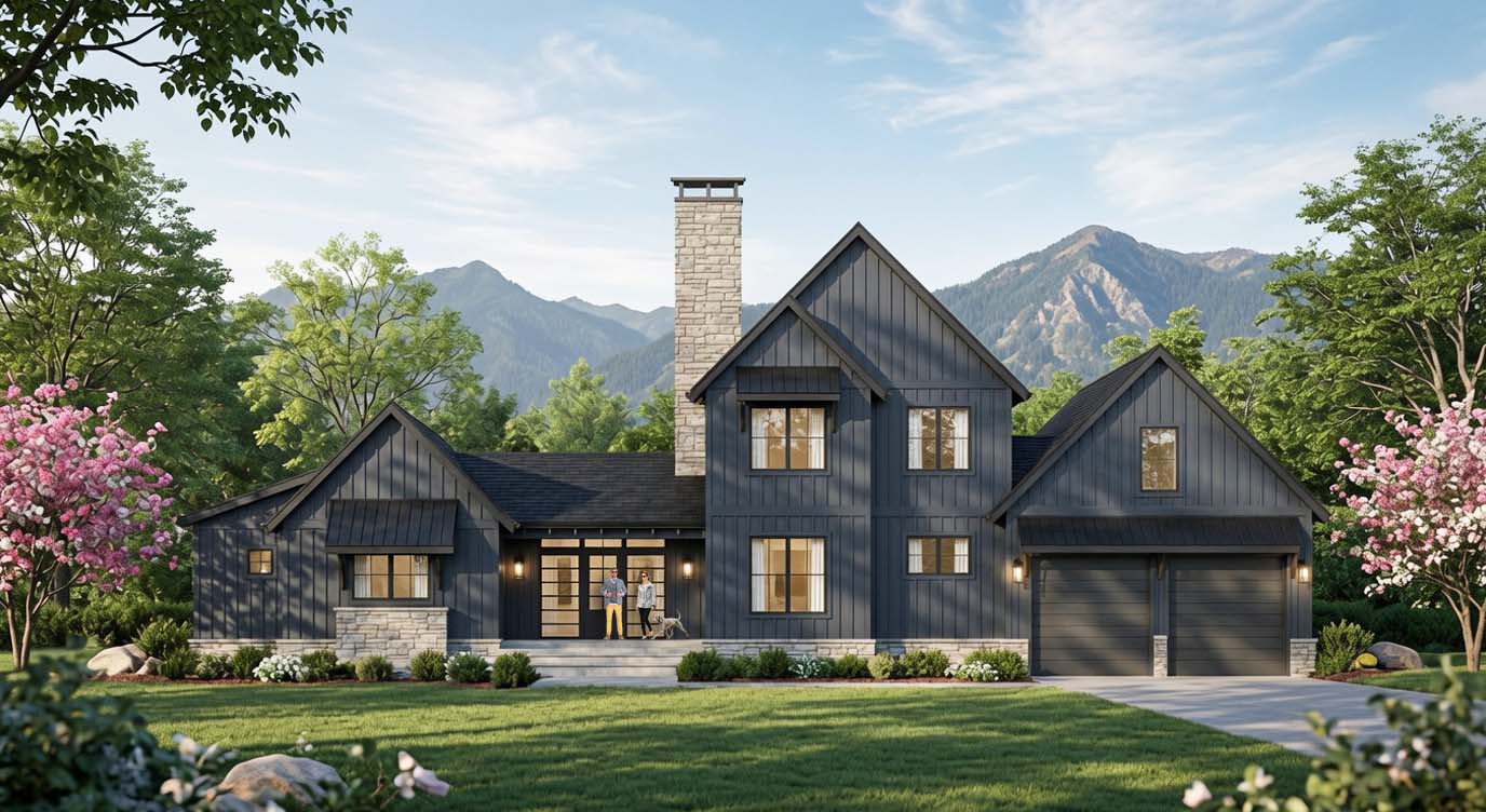 Front Elevation — Dark
