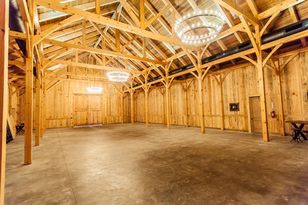 Florida Wedding Barn — timber frame event barn, Ocala, Florida