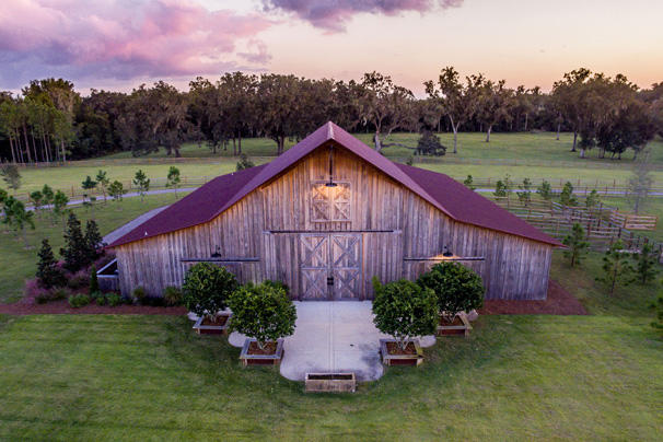 Florida Wedding Barn — timber frame event barn, Ocala, Florida