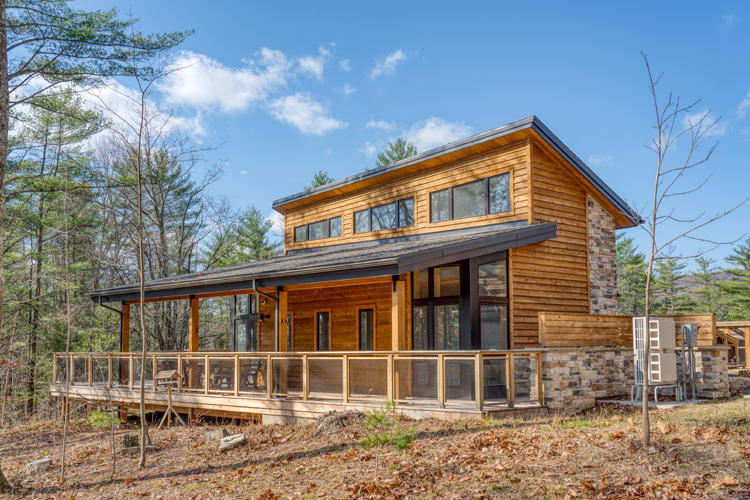 Shaver's Creek Environmental Center — mass timber & SIP field laboratory for Penn State, Petersburg, Pennsylvania