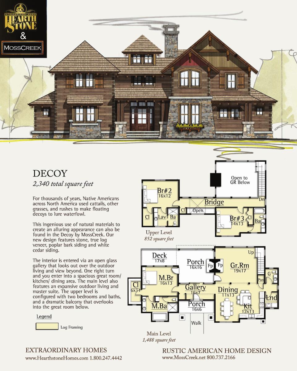 Upper Level — 852 SF