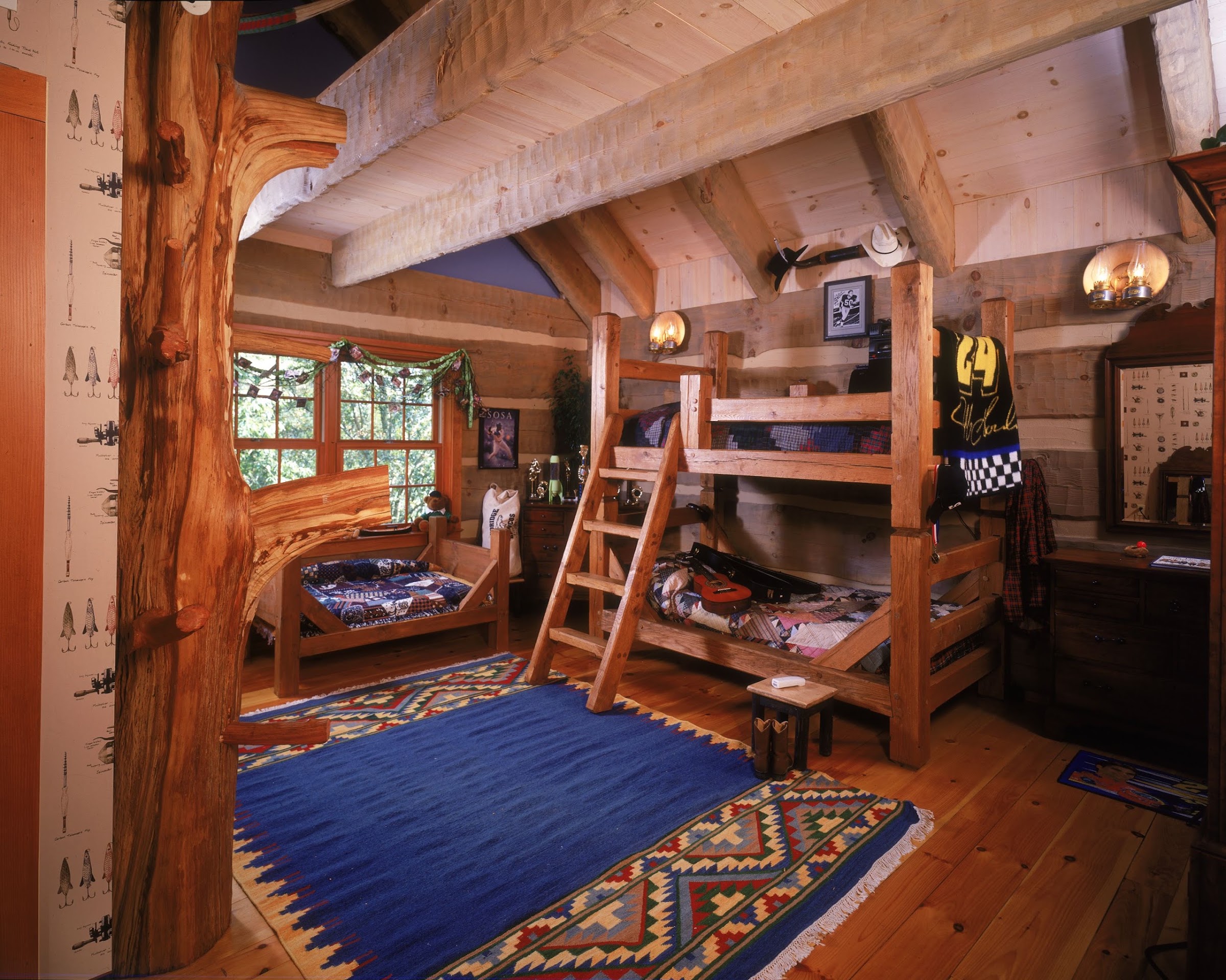 Hickory Ridge — Randy Giles's own Bob Timberlake log home in Dandridge, Tennessee