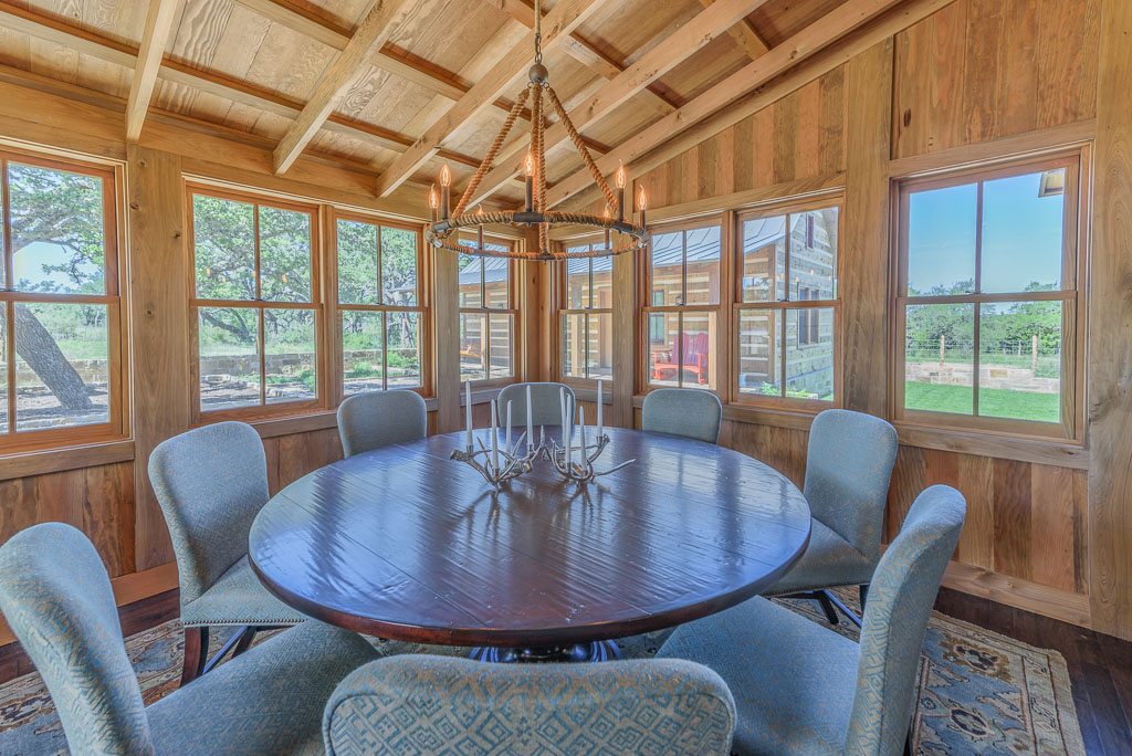 Boot Ranch Texas — log and heavy-timber home in the Hill Country, Fredericksburg, Texas