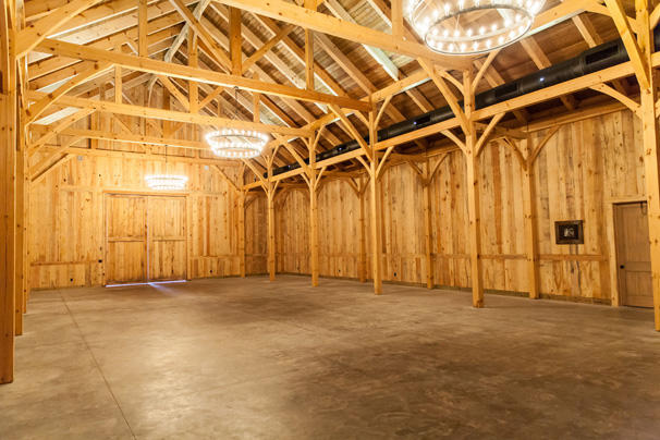 Florida Wedding Barn — timber frame event barn, Ocala, Florida