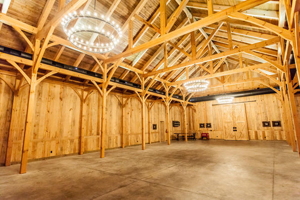 Florida Wedding Barn — timber frame event barn, Ocala, Florida