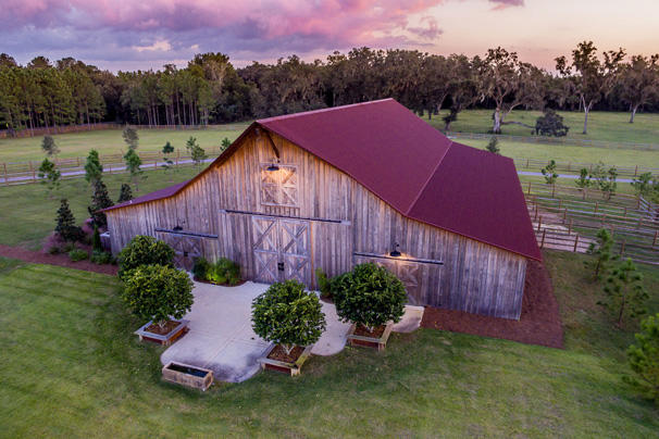 Florida Wedding Barn — timber frame event barn, Ocala, Florida
