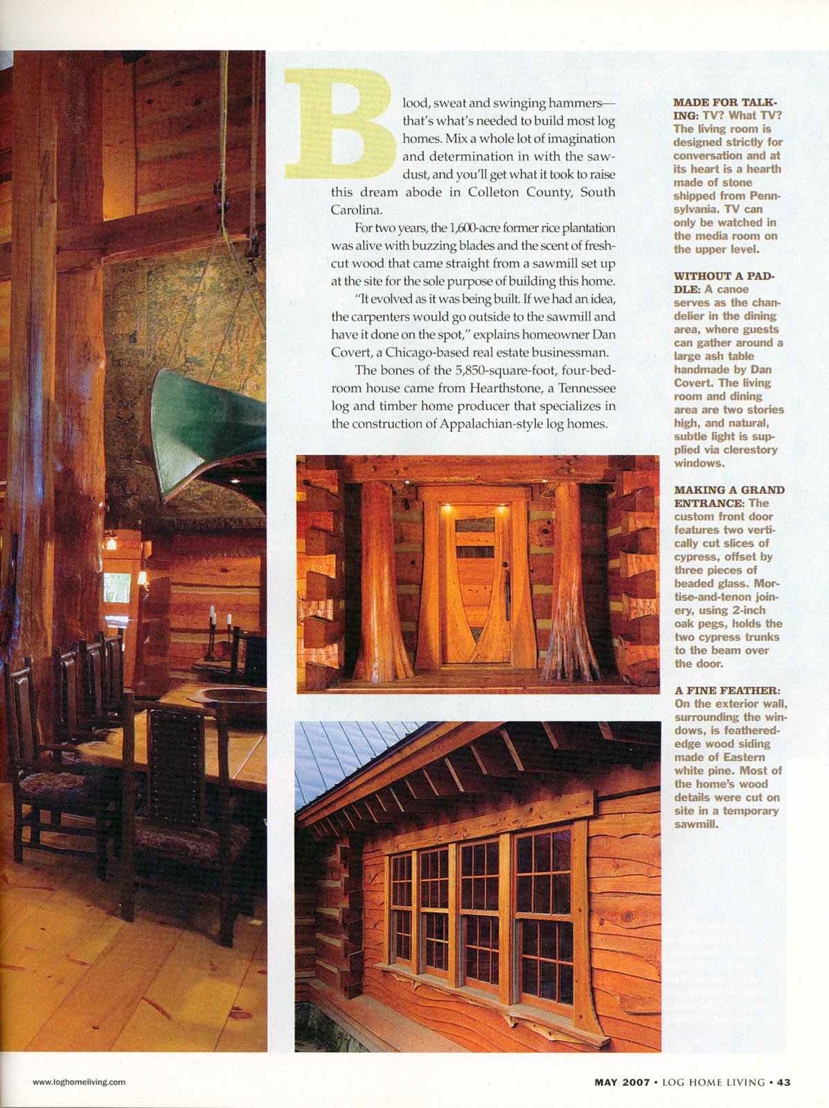 The Covert Family Home — hunting lodge in the South Carolina Lowcountry