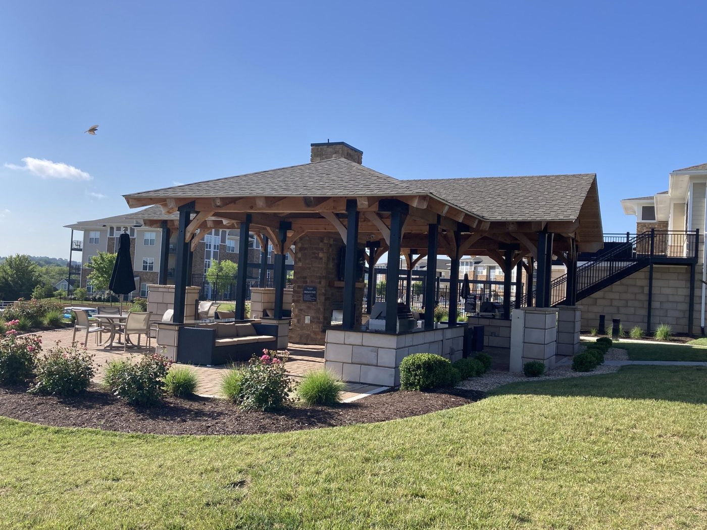 Steel and Cedar Pavilion — Christiansburg, VA