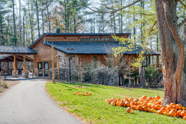 Shaver's Creek Environmental Center — mass timber & SIP field laboratory for Penn State, Petersburg, Pennsylvania