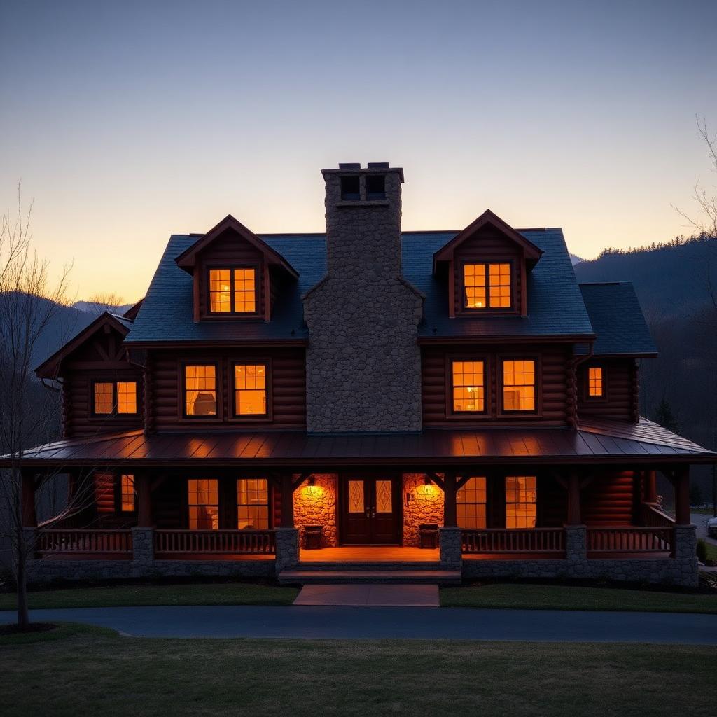 The Miller residence near Sevierville, Tennessee